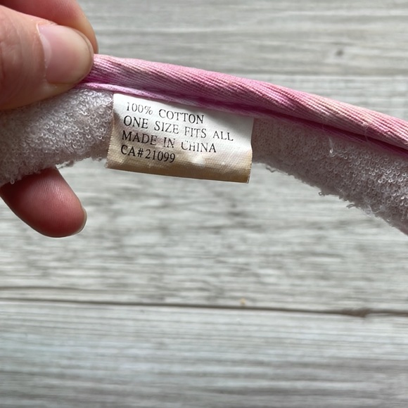 Pink Tie dye visor hat - Picture 5 of 5